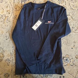 vineyard vines kids navy long sleeve